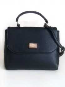 Чёрная сумка портфель Diary Klava