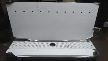 Пивная станция из нержавейки с ринзером и спил-стопом для пива