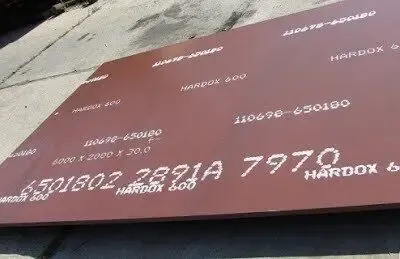 Износостойкая сталь Hardox 450/ Hardox 500 / Hardox 550 3