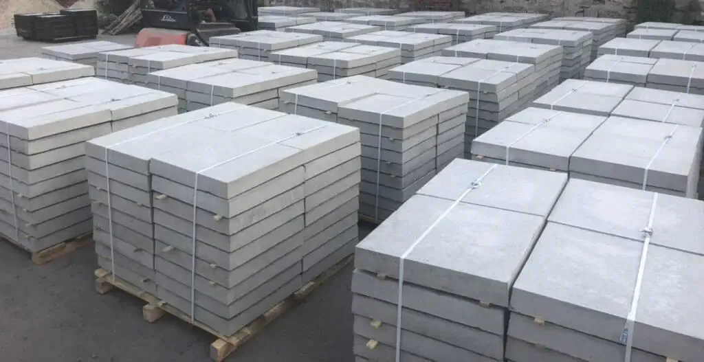 Плита тротуарная 1000х1000х80/100 мм