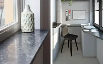 Подоконники из искусственного камня (акрил) на заказ от производителя