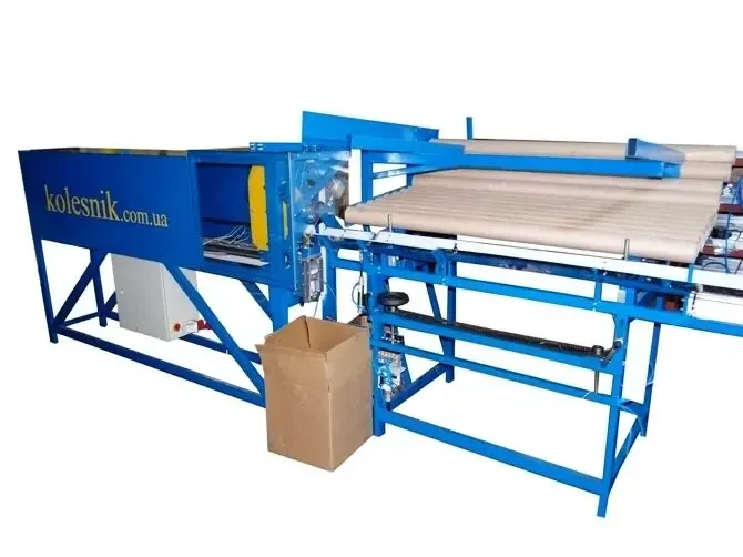 Станок порезки бумажных гильз 76 - 152 мм 2