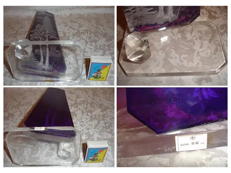 Подставка/підставка під ФОСФОРНИЙ ОЛЕНЬ. Висота 26 см. Раритет. 3