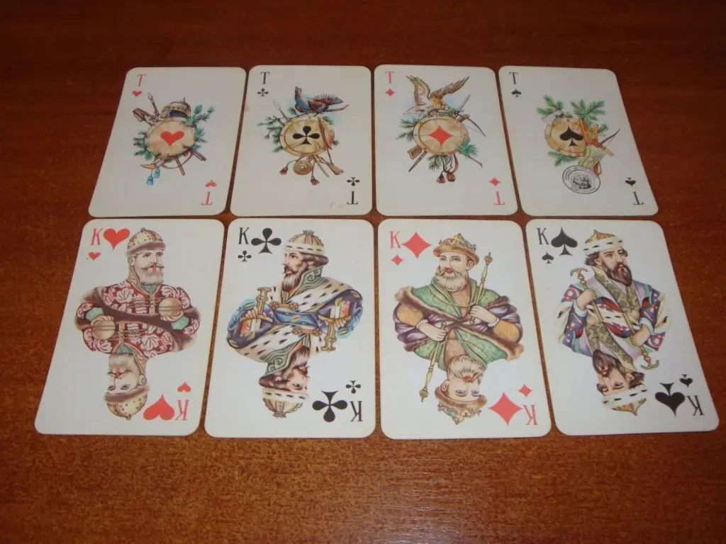 Игральные карты Русский стиль, 1998 г. 2