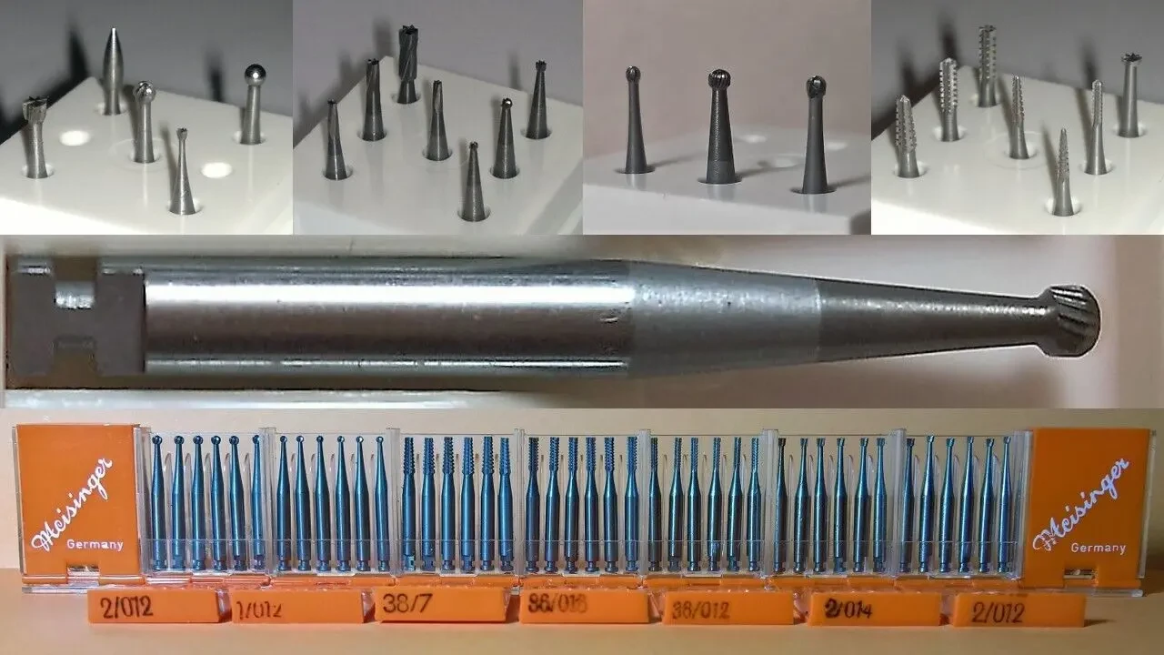 Стоматологические Боры: Алмазные, Твёрдосплавные, Стальные, Полиры. 10