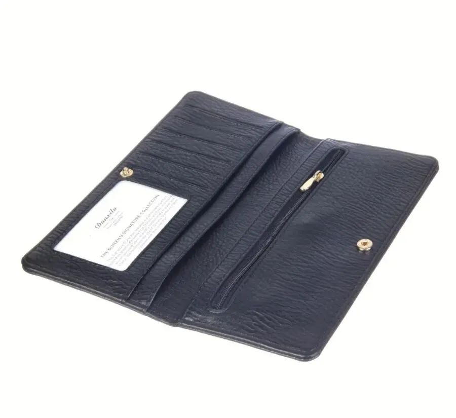 Чёрный кошелёк плетенка 2