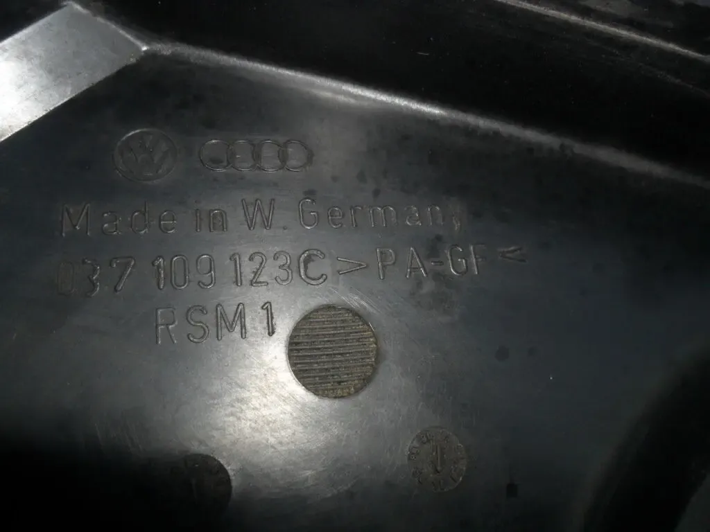 VAG 037109123C, Защита ремня ГРМ VW, Ауди, Сеат, оригинал 6