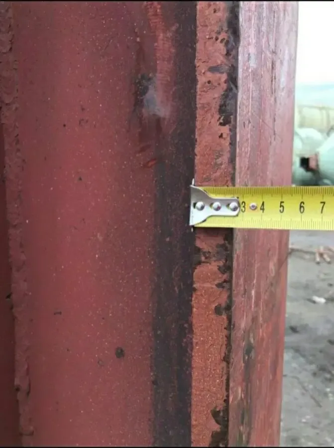 Продам силос емкость резервуар 103 м3 с опорами идеальное состояние 5