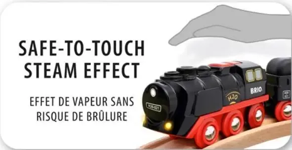 Дерев'яна залізниця Brio (Бріо) 33884 Паровоз із парогенератором 5