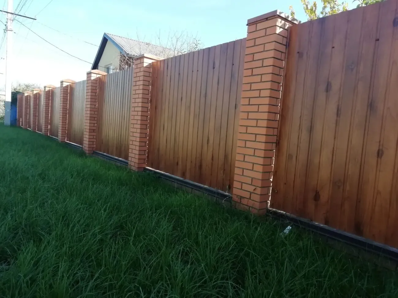 Профнастил на паркан, профлист на забор купить в Носовке