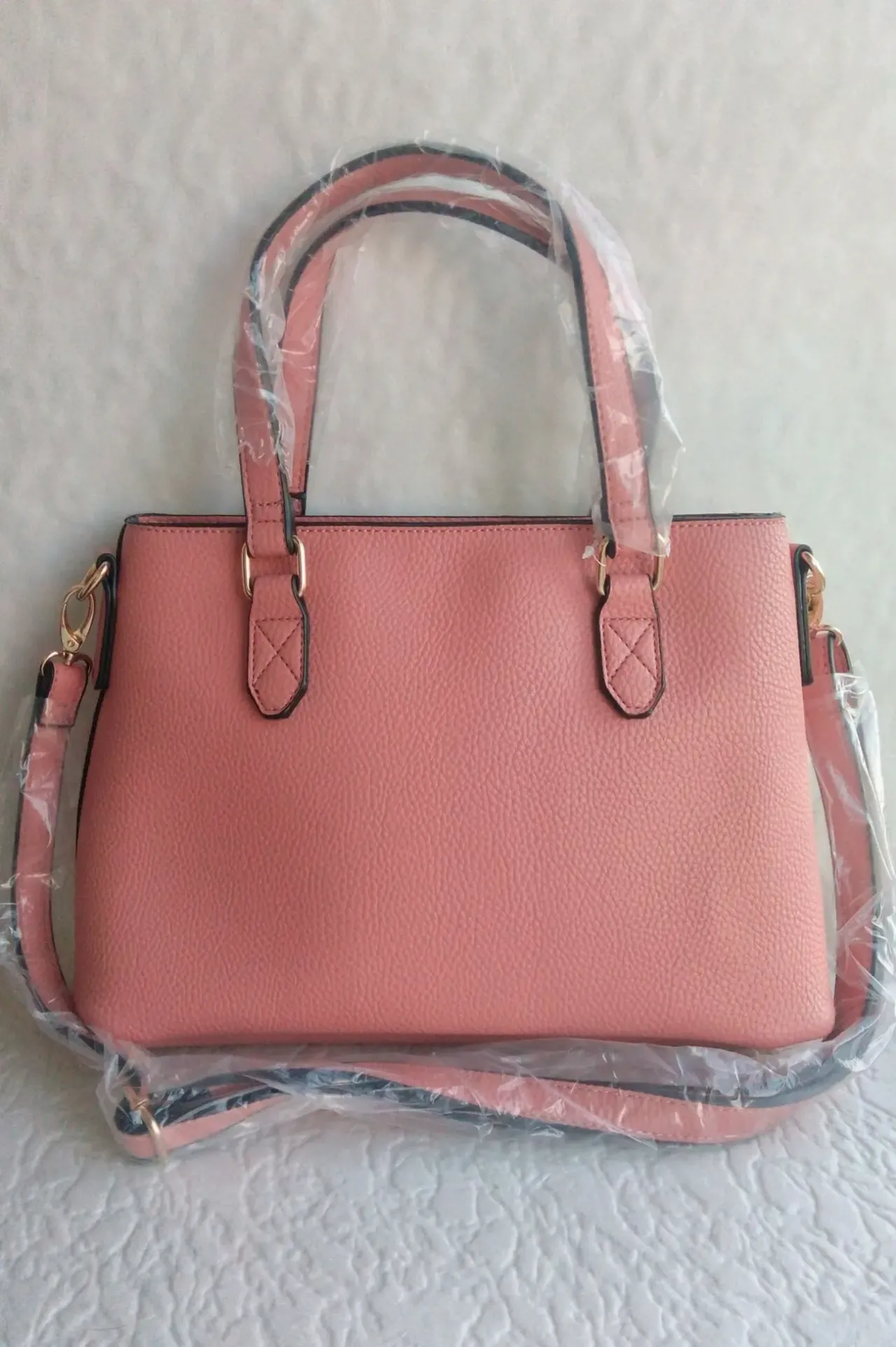 Сумка тоут розовая, синяя Dorothy Perkins 2