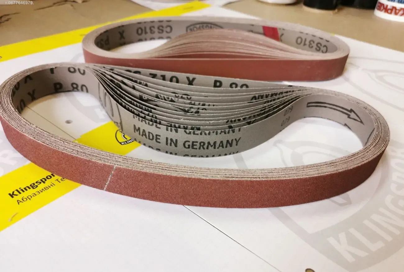 Шлифовальная лента 25,4х762 мм на шлифовальный станок Jet JDBS-5-M. 5