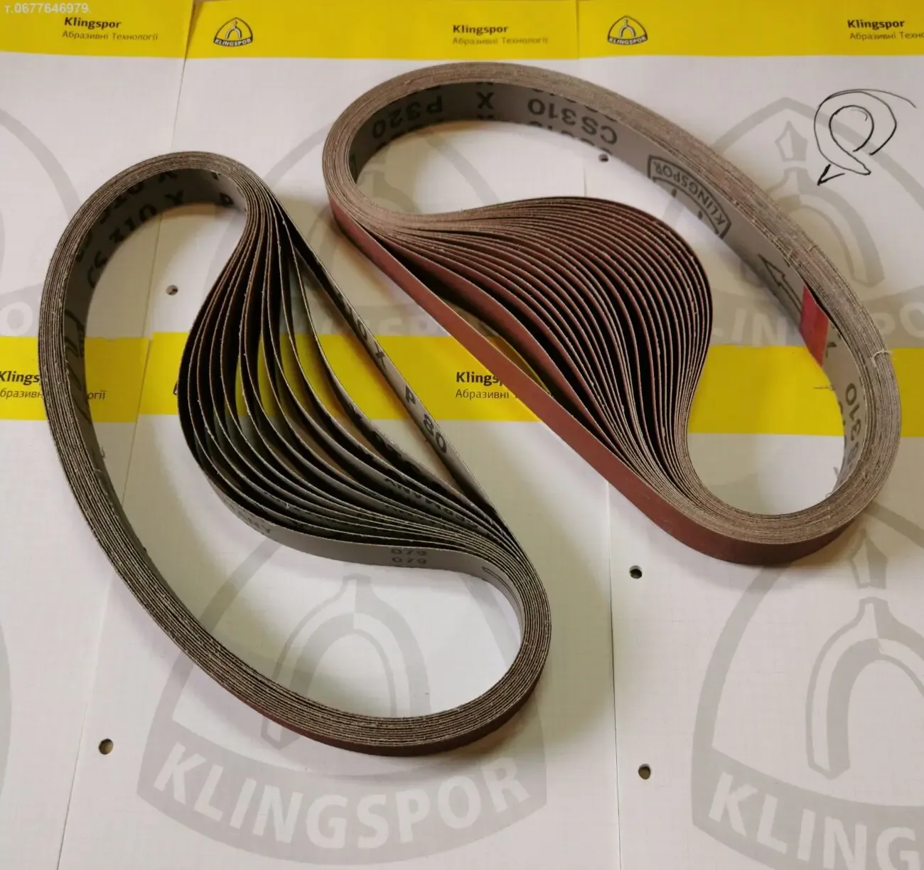 Шлифовальная лента 25,4х762 мм на шлифовальный станок Jet JDBS-5-M. 6