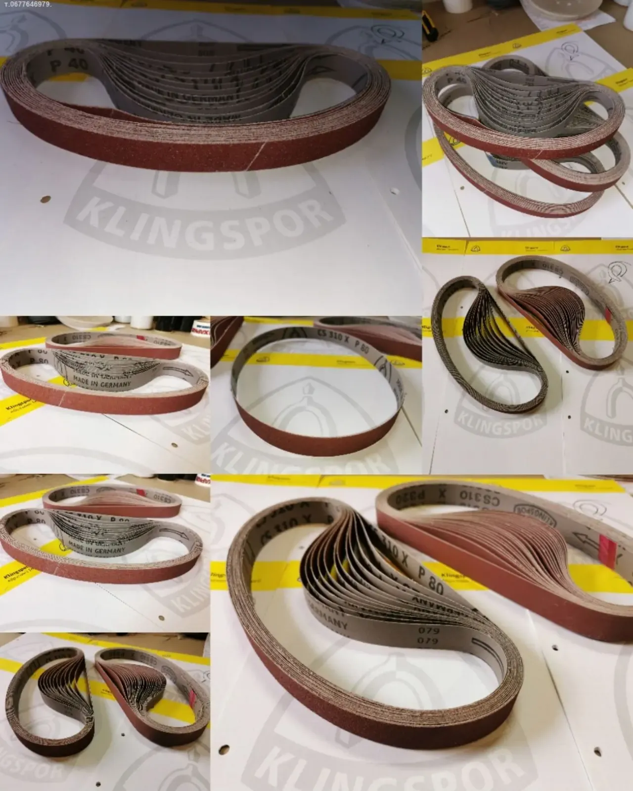 Шлифовальная лента 25,4х762 мм на шлифовальный станок Jet JDBS-5-M. 4