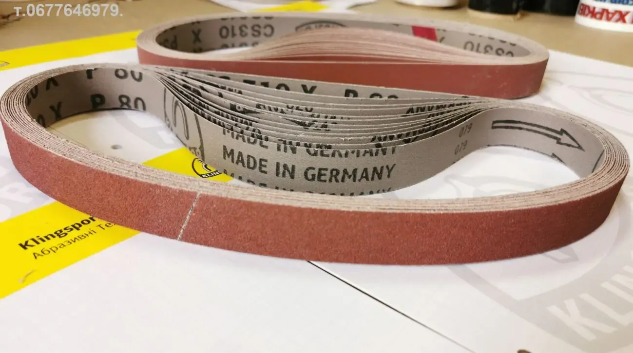 Шлифовальная лента 25,4х762 мм на шлифовальный станок Jet JDBS-5-M.