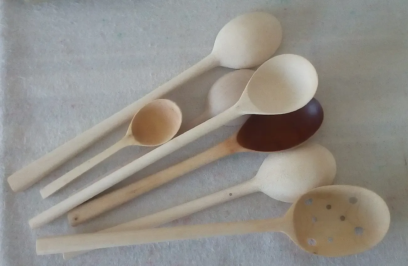 Антисептичні дерев'яні ложки, вироби з дерева. 3