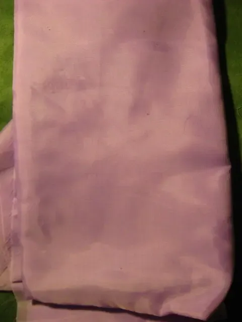 Ткань полиэстер сиреневая светлая подкладка 55 см 2