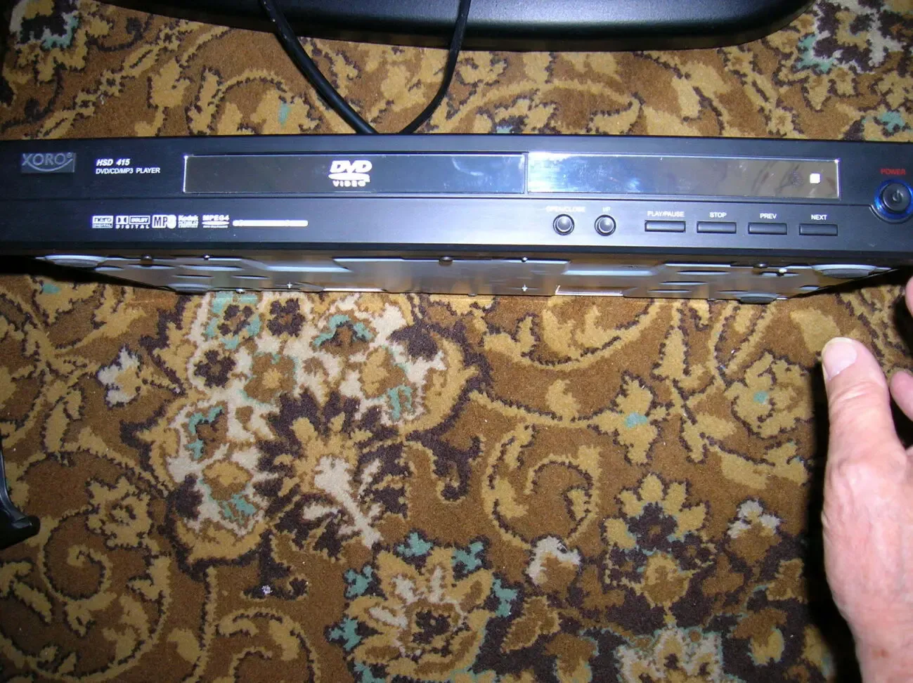 Видеоплеер DVD XORO HSD 415 Германия с пультом,кабелем и паспортом