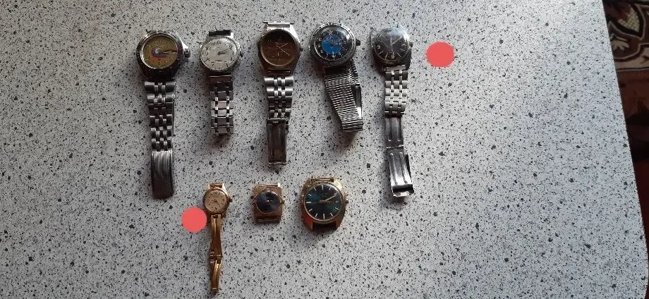 Часы наручные разные