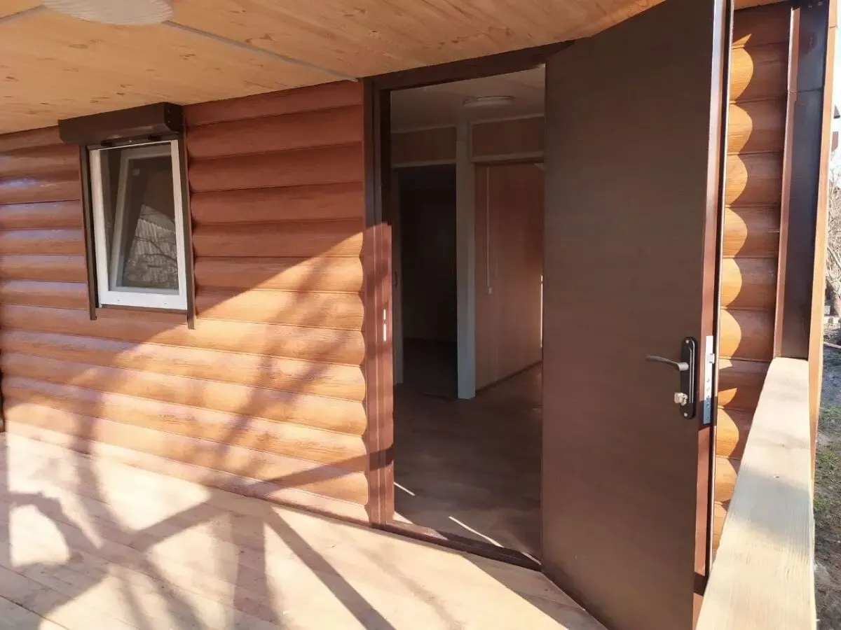 Дачный домик 25 квадратов с террасой 5