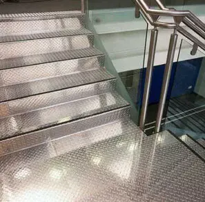 Лист алюминиевый рифлёный Квинтет 2х1000х2000 мм широкий ассортимент 3