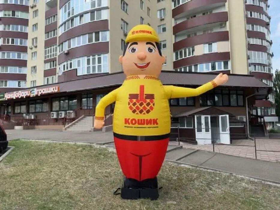 Рукомах зазывало человечек 2