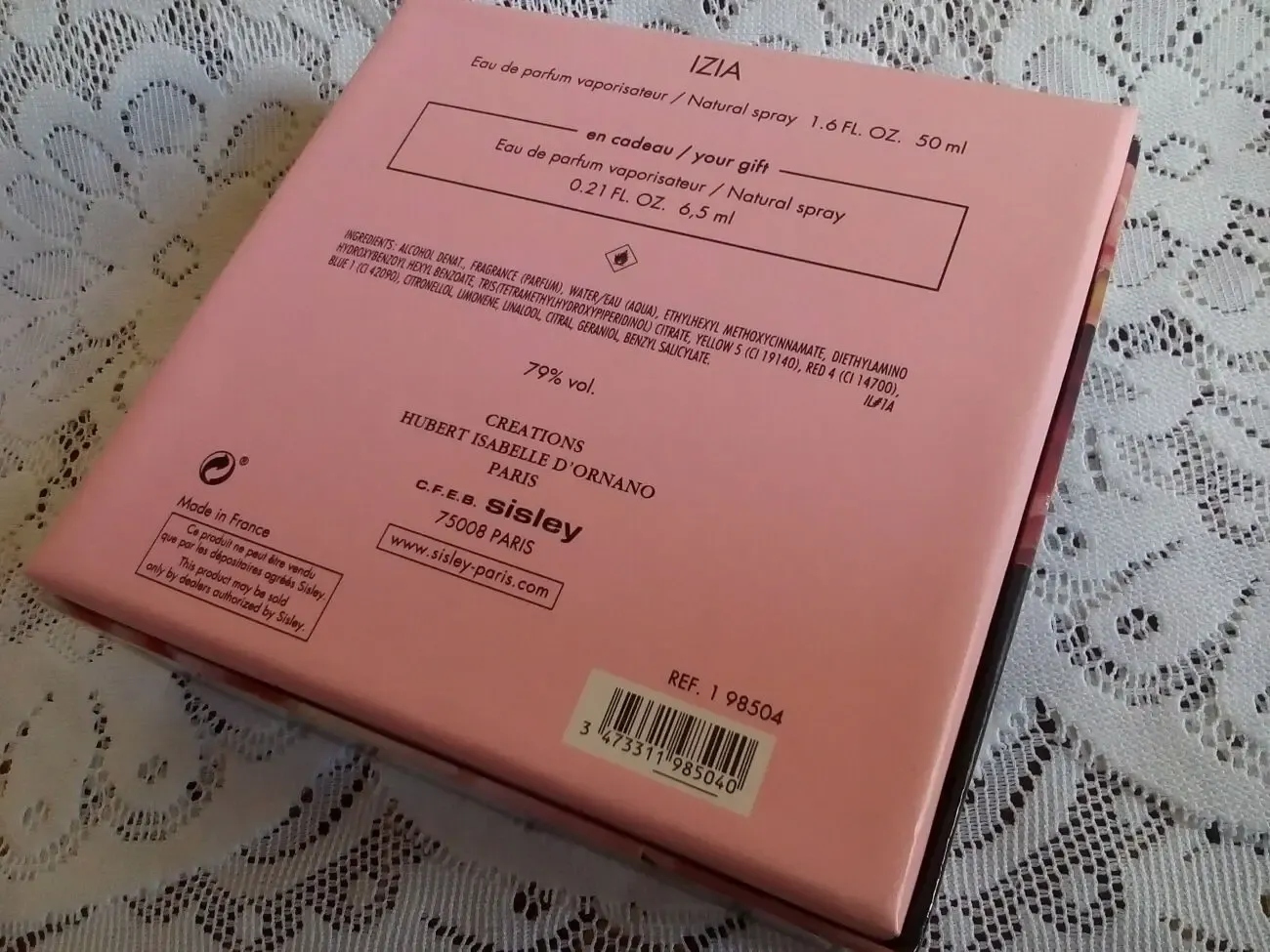 Sisley Izia Chanel Dior Hermes Avon Mugler Guerlain 8