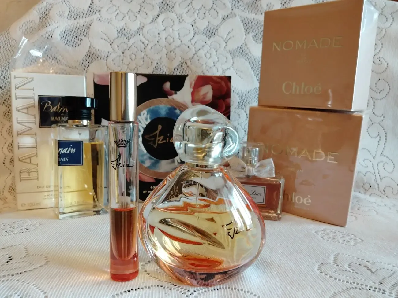 Sisley Izia Chanel Dior Hermes Avon Mugler Guerlain