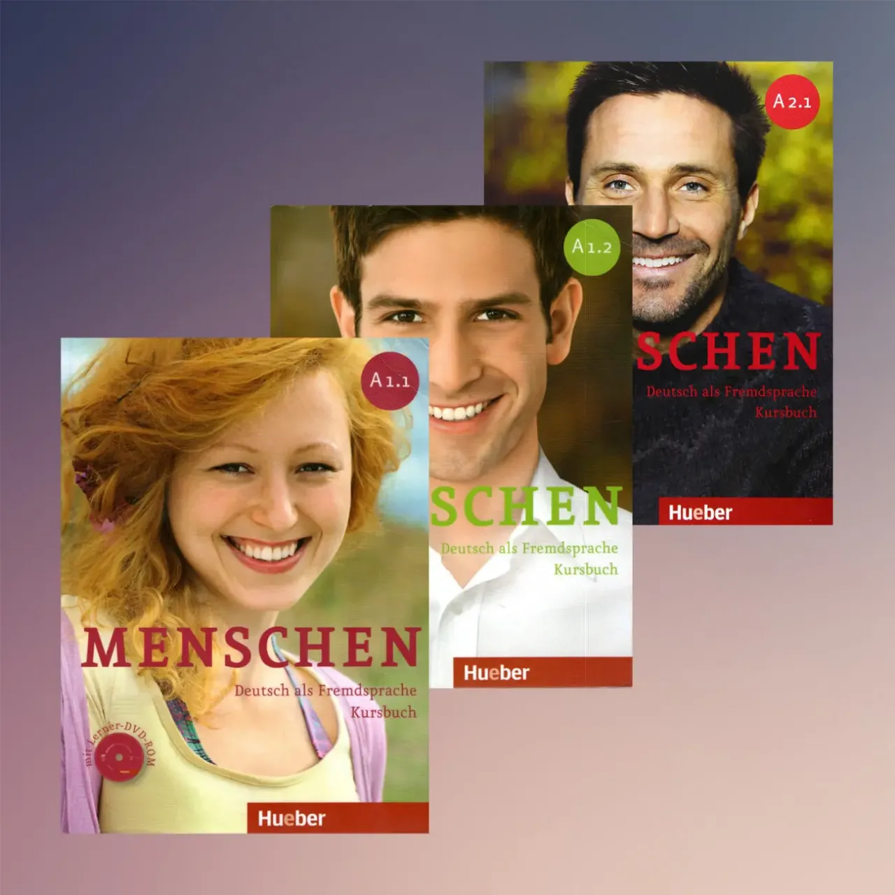 Menschen A1.1, A1.2, А2, A2.1, A2.2, B1, B1.2 - комплекты