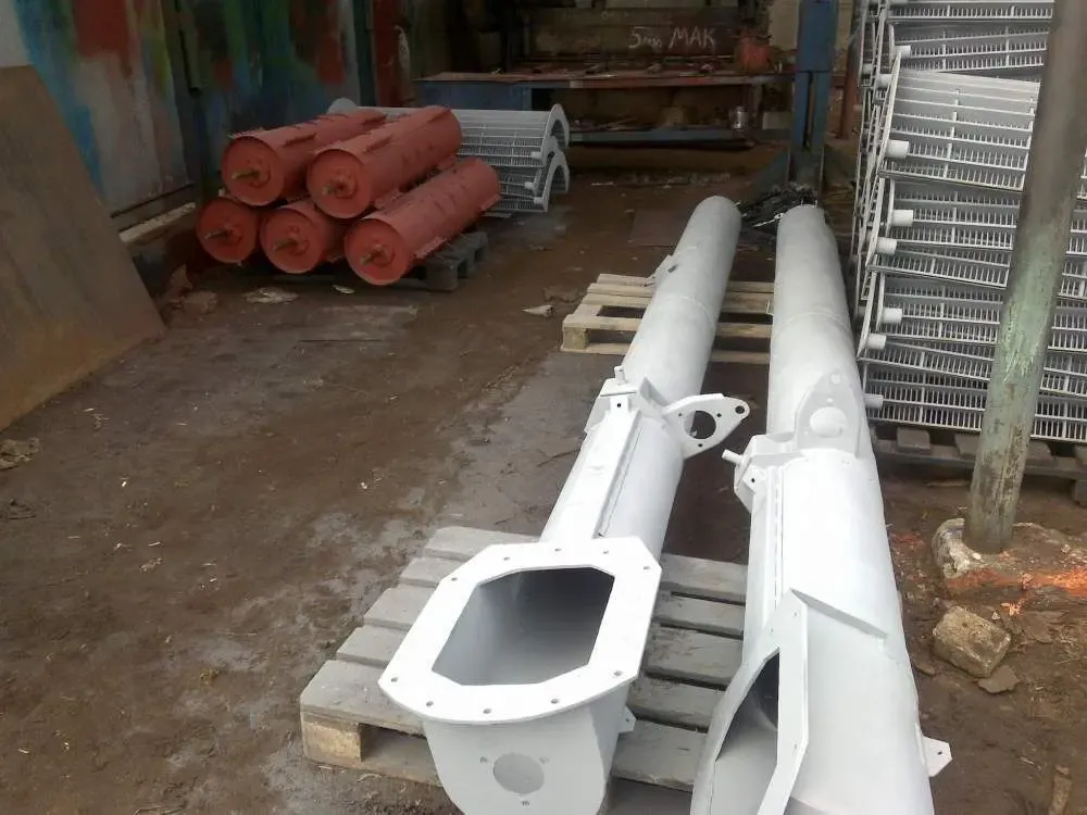 Кожух выгрузного шнека 812  4.5м КЗК 8-0206010