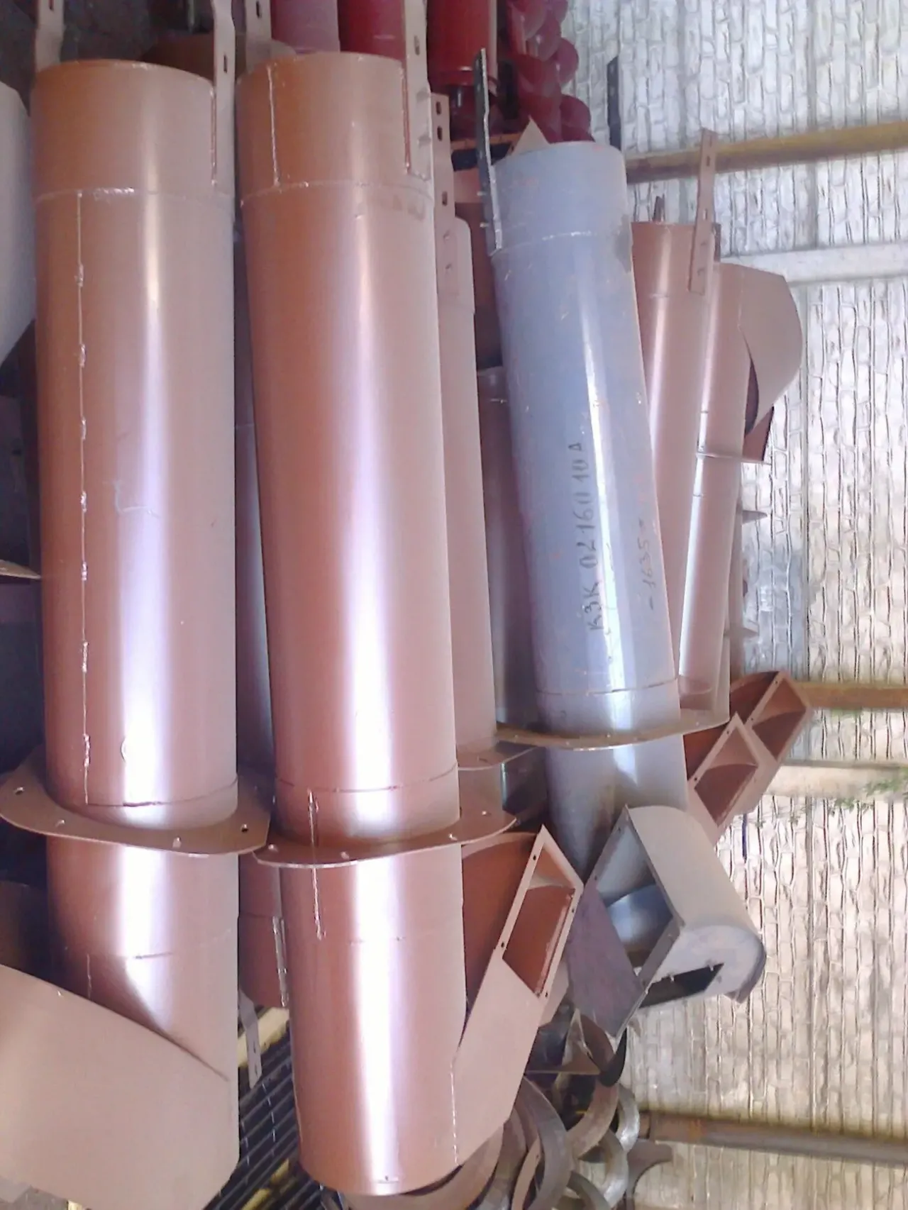 Кожух наклонного шнека Полесье 1218 КЗК-10-0216010