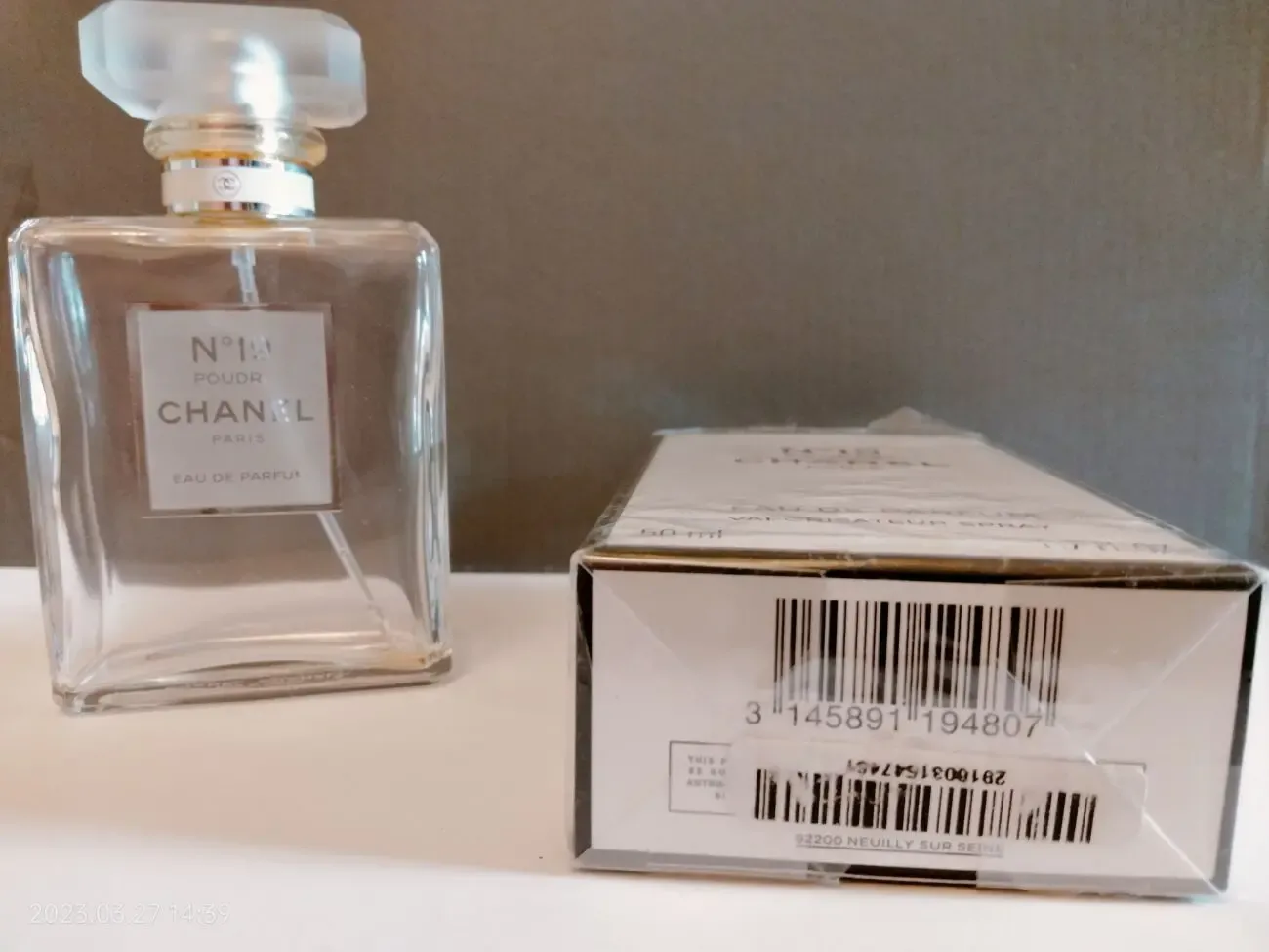 Флакон № 19 Poudre Chanel Coco Noir Gucci Dior Mugler Hermes 10