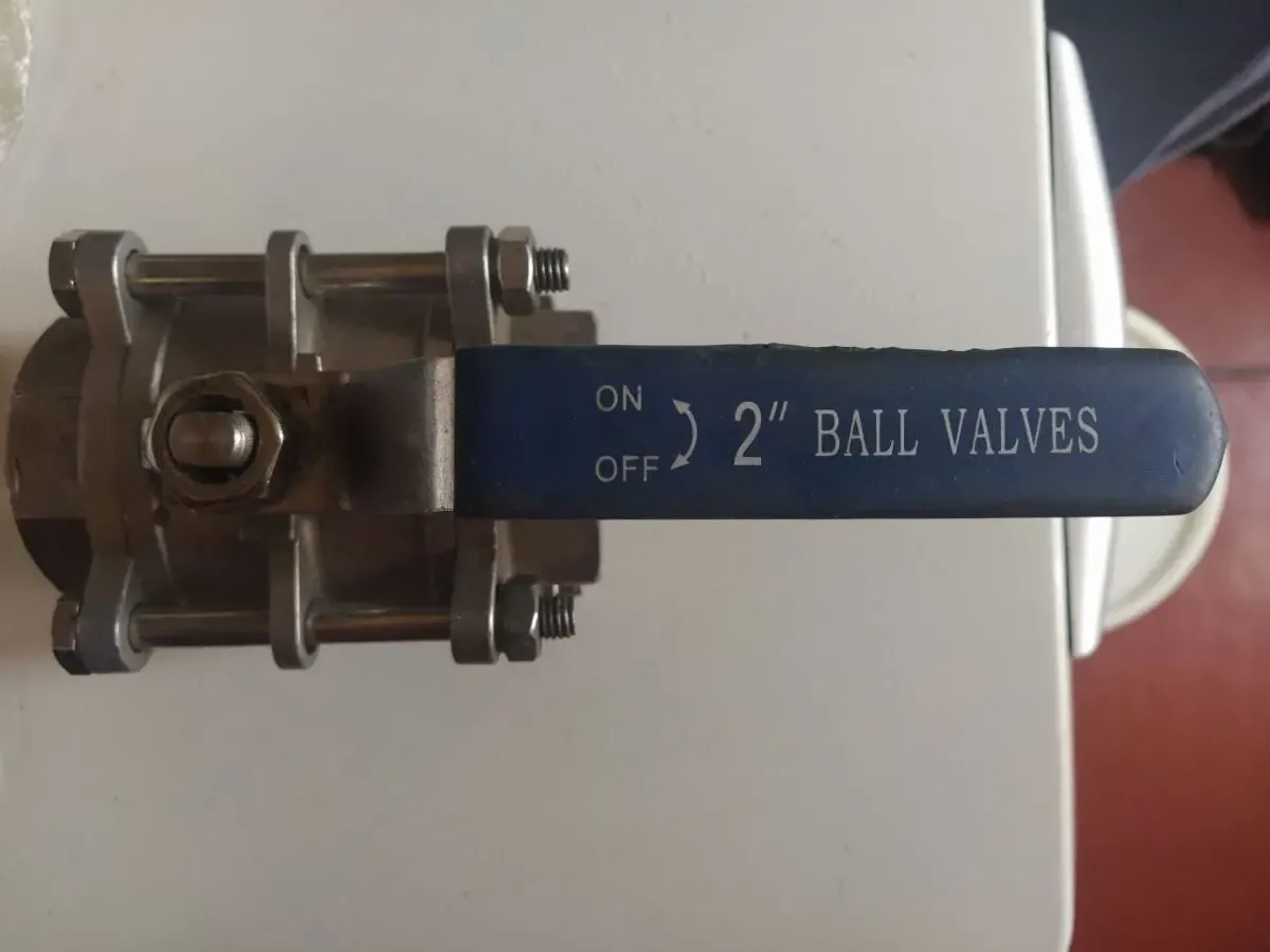 Кран шаровой нержавеющий Ду50 2