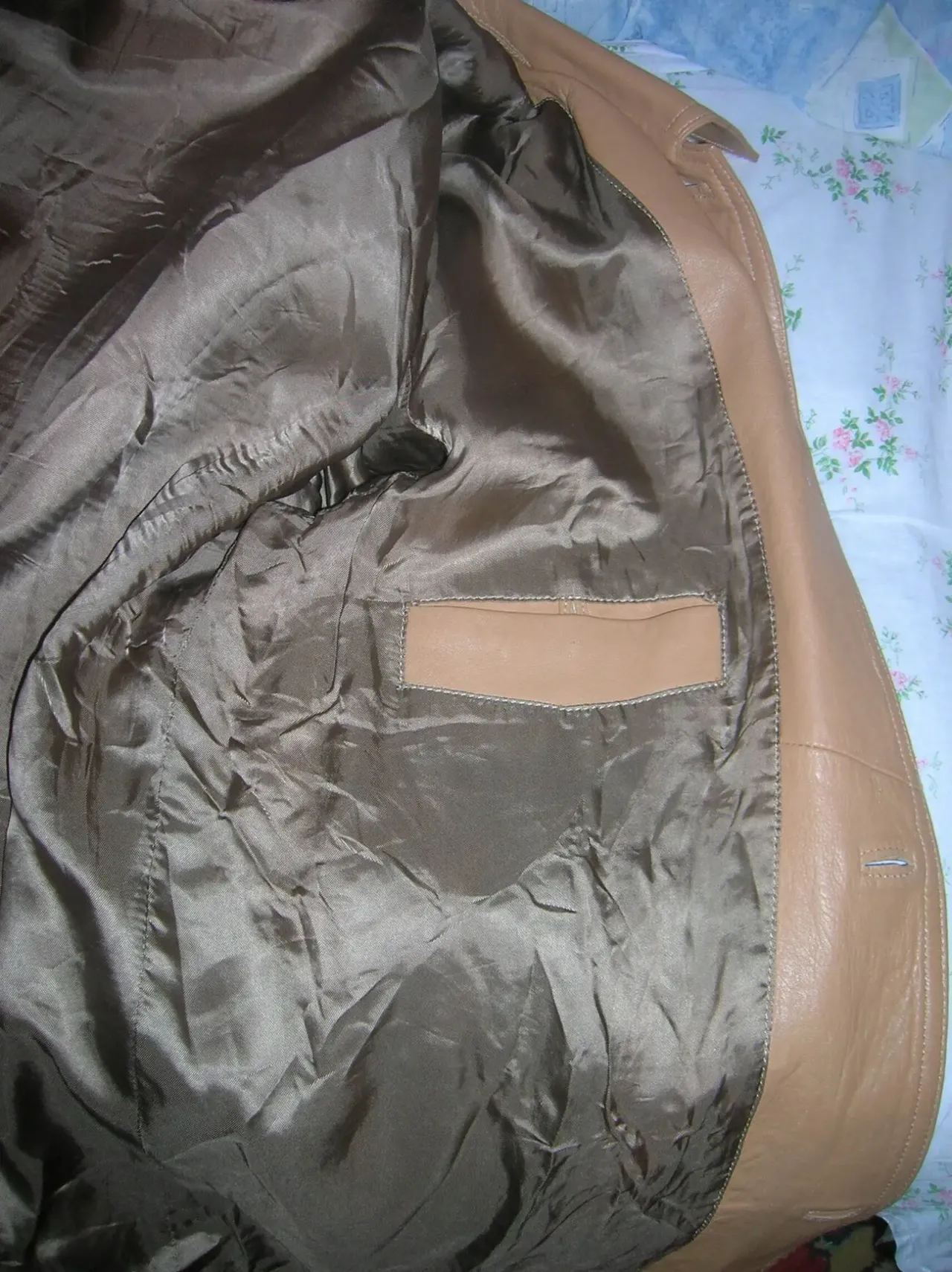 Куртка демисезонная р.48 светлая непромокаемая 5