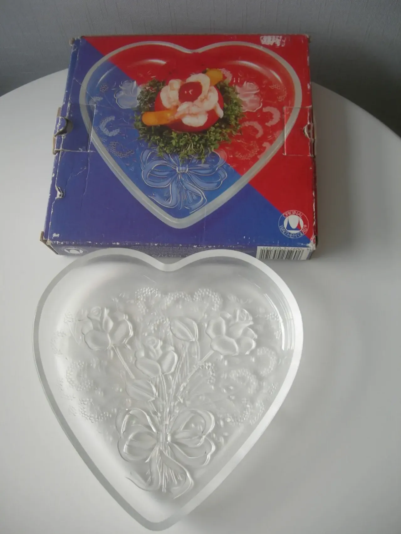 Блюдо, сердце, старая работа, Зап. Германия, новое! 7