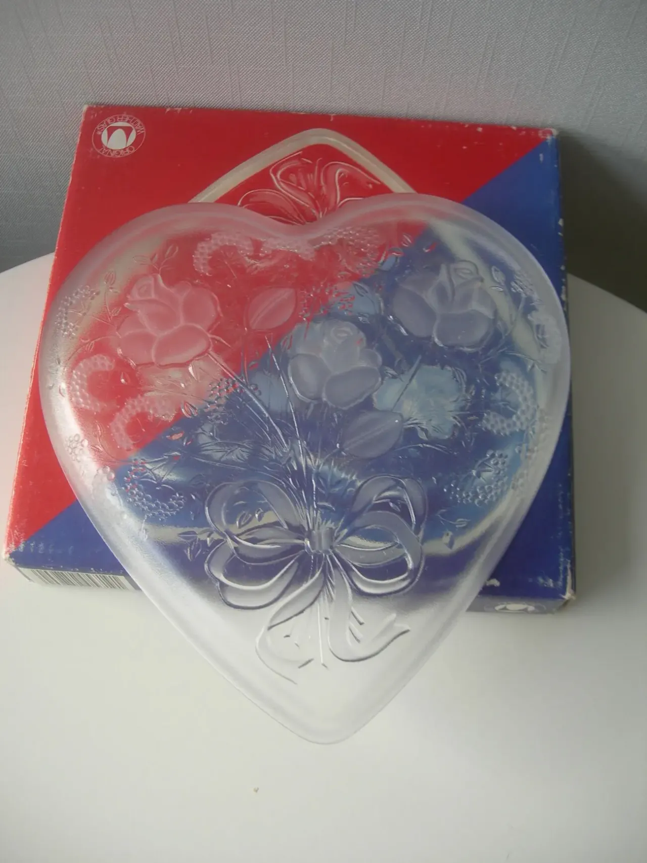 Блюдо, сердце, старая работа, Зап. Германия, новое! 5