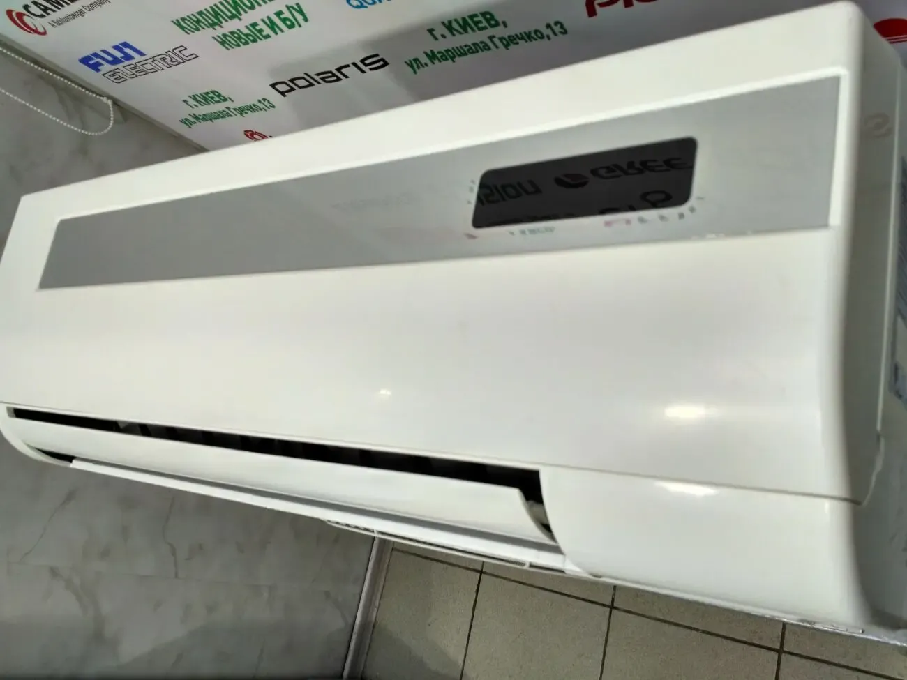 Кондиционер настенный не инвертор Midea б/у до 25 м2 монтаж сервис 3