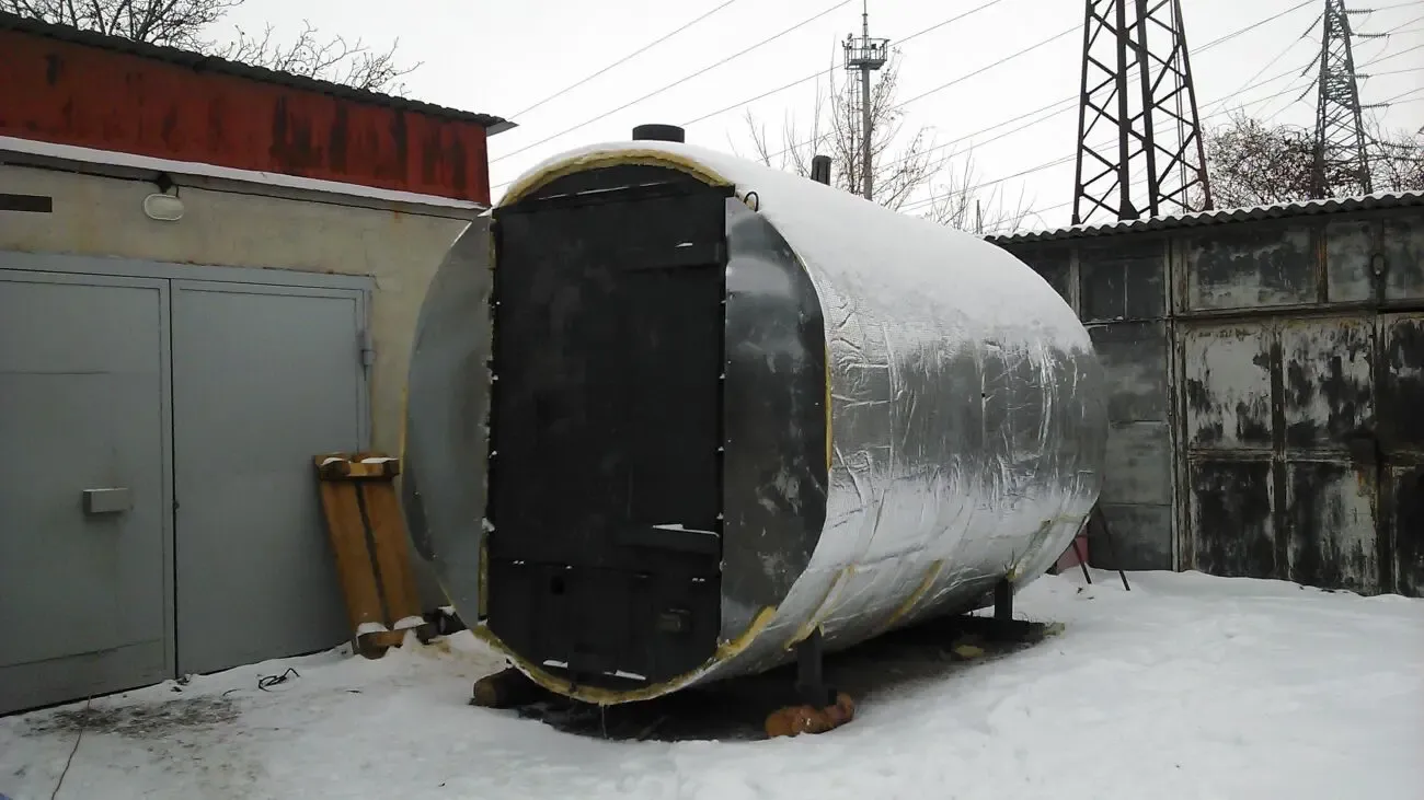 Печь пиролизная углевыжигательная 8