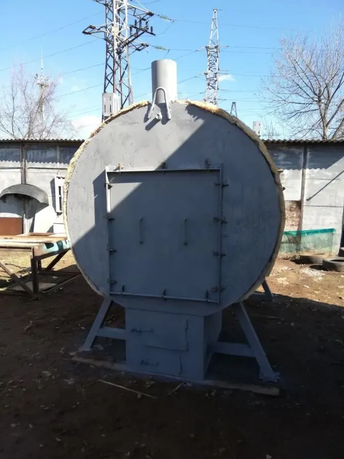 Печь пиролизная углевыжигательная 3