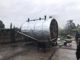 Печь пиролизная углевыжигательная