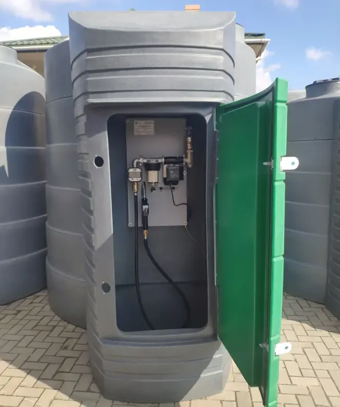 Резервуар 9000л METRIA для дизельного палива. Міні АЗС під ключ