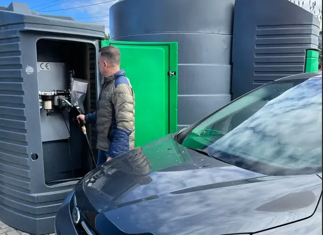 Резервуар 9000л METRIA для дизельного палива. Міні АЗС під ключ 6