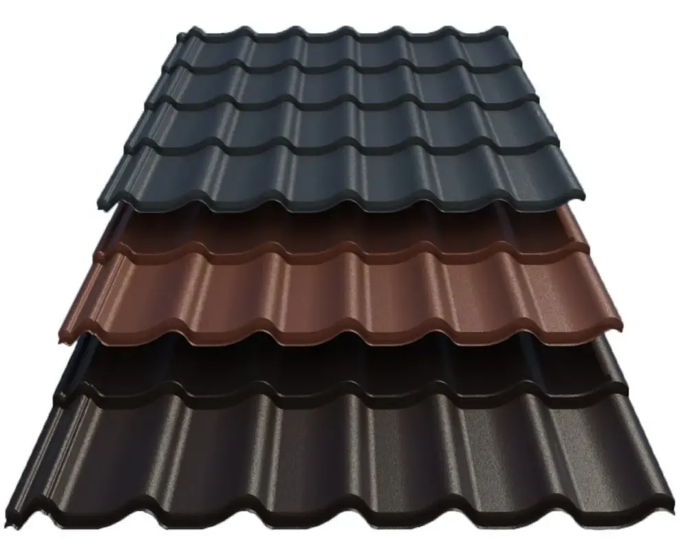 Профилированный лист, металлочерепица в ассортименте 6