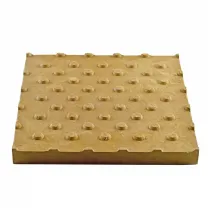 Плитка тактильная полимерпесчаная "Конус" 330х330х30