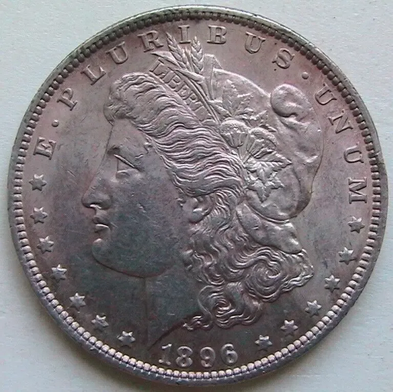 США 1 доллар 1896 Доллар Моргана Morgan Dollar Серебро #2
