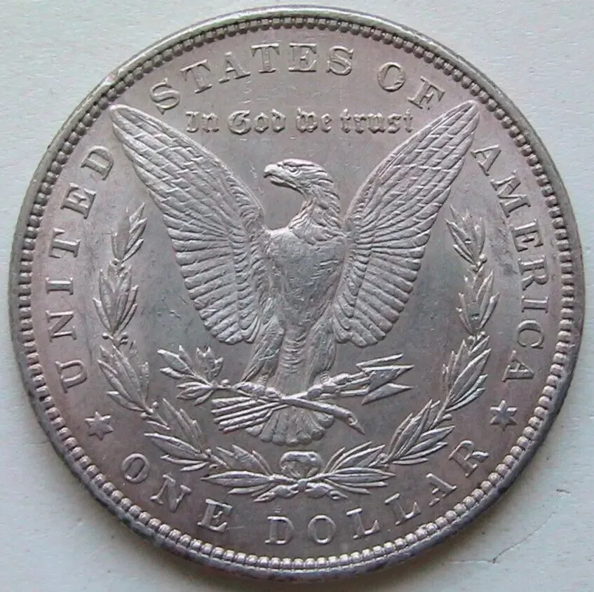 США 1 доллар 1896 Доллар Моргана Morgan Dollar Серебро #2 2