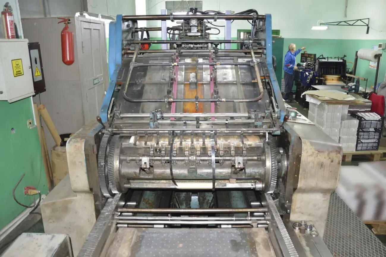 Стоп-цилиндр для золотого горячего тиснения 