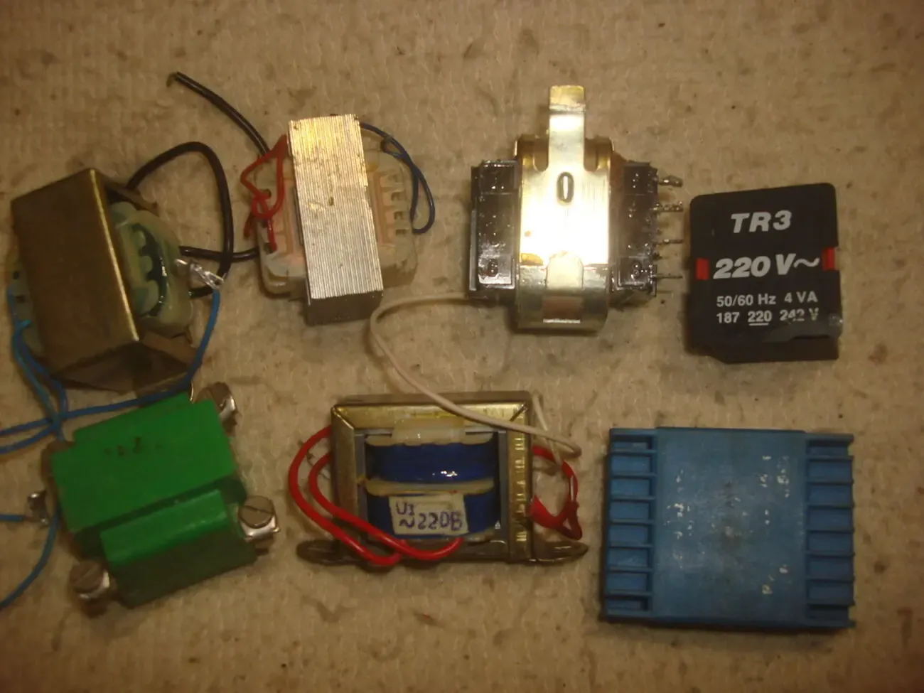 сетевой трансформатор    ТА  ТПП   дроссель  Д    к приборам 3