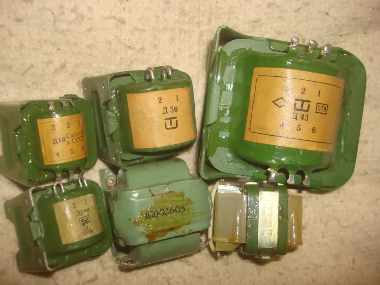 сетевой трансформатор    ТА  ТПП   дроссель  Д    к приборам 10