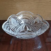 Фруктовница, хрусталь.